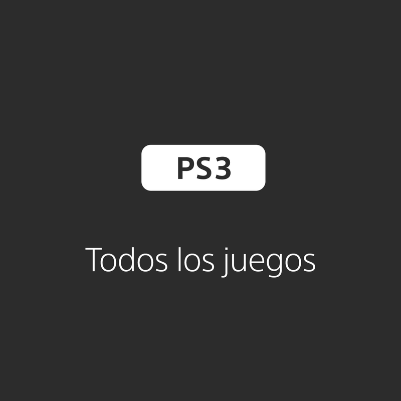 Juegos Digitales Playstation 3