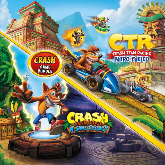 CRASH TEAM RACING + CRASH TRILOGY BUNDLE