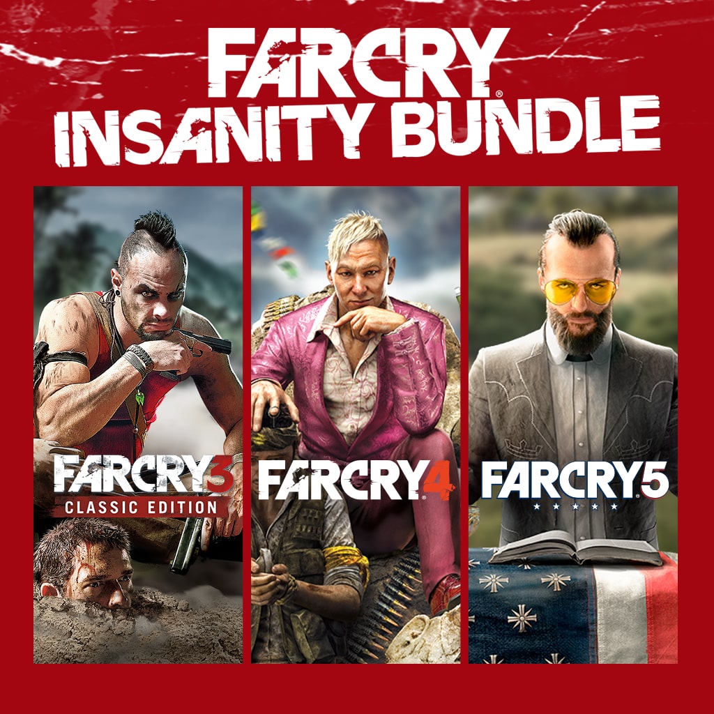Far Cry 3 + Far Cry 4 + Far Cry 5