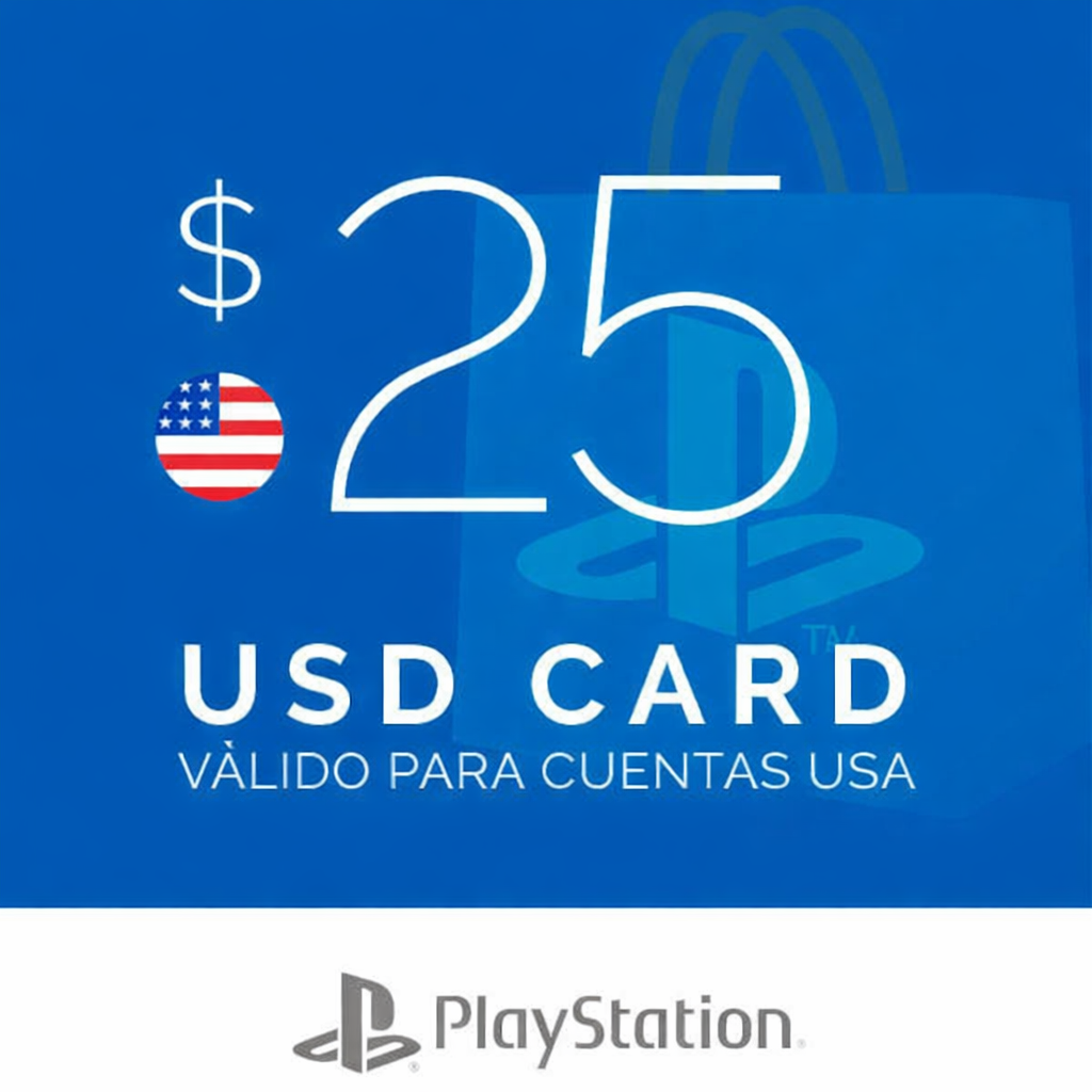 PlayStation Card 25 USD - MdigitalGames